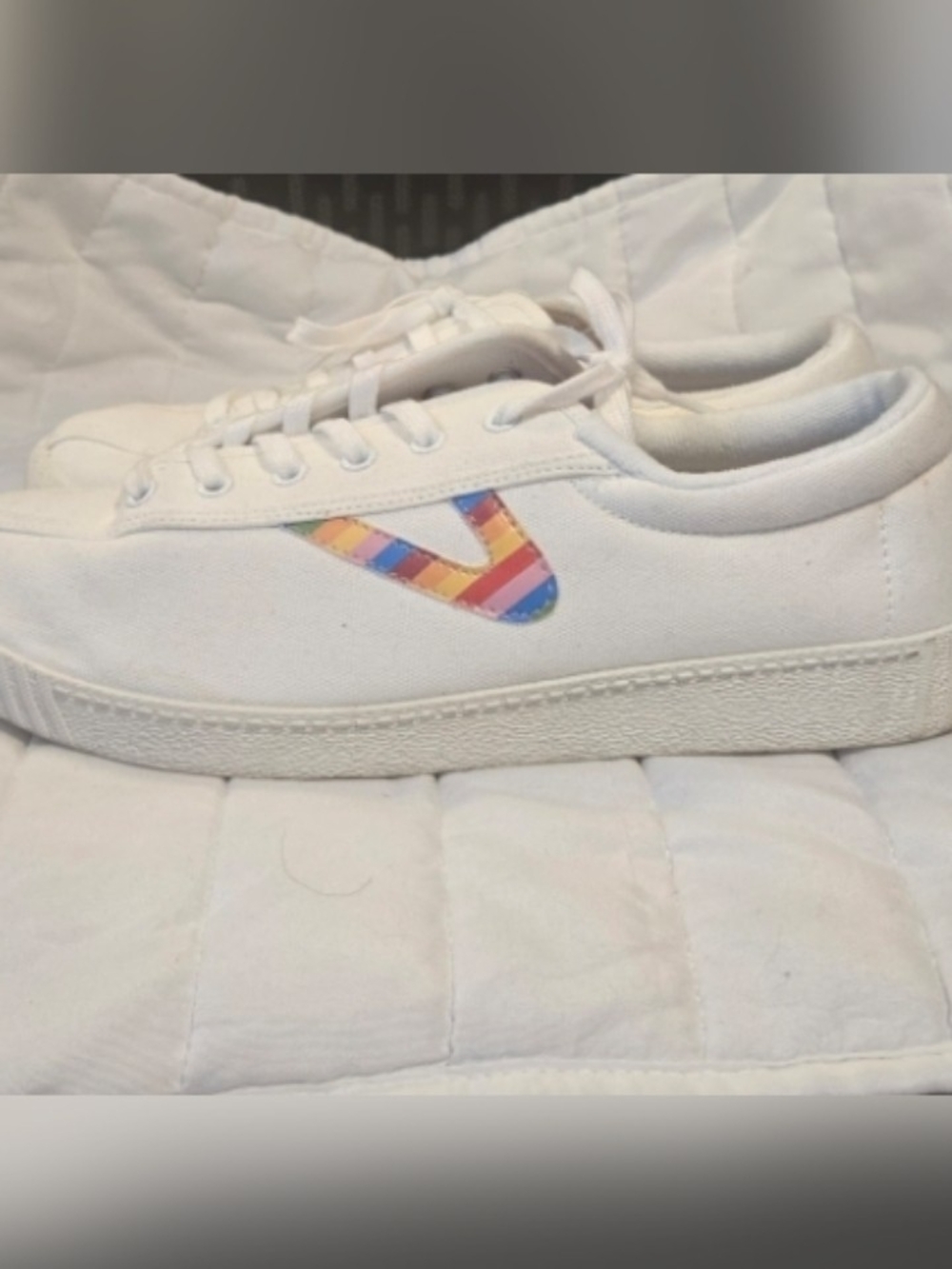 Tretorn Nylite Canvas Sneakers Sz 9 - Picture 3 of 6